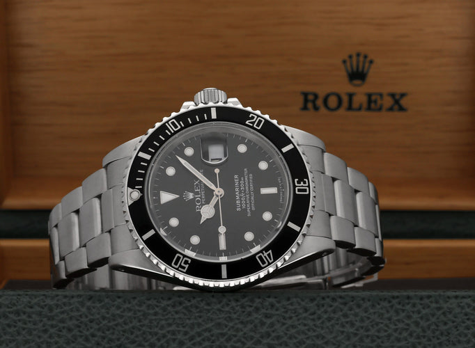Orologio Rolex Submariner Date - Orologio 168000 (1988) 40 mm acciaio 58 Facettes ROL/SUB/048