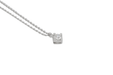 Collier Punto luce in oro bianco con diamante 58 Facettes COL222