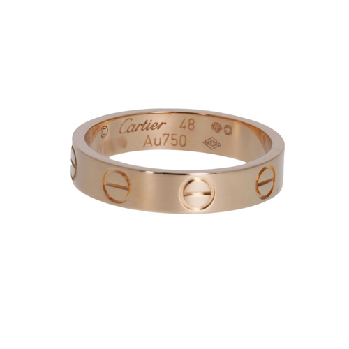 Bague 51 Bague CARTIER Love Alliance Or Rose 750/1000 58 Facettes 65264-61792