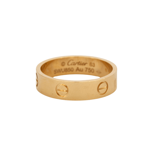 bague 63 CARTIER - Bague Love or jaune 58 Facettes L1