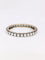 Bracelet Bracelet jonc vintage en or 14K et argent, diamants 12 ct 58 Facettes 1088