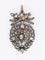 Pendentif Pendentif ancien cœur flamand en or, argent et diamants taille rose 58 Facettes 1113.6