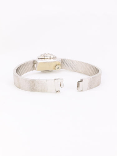 Montre André Col - Montre à secret en or blanc 18 carats et diamants 58 Facettes 1126.5