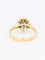 Bague 52.5 Bague marguerite vintage en or jaune 18k, saphir et diamants 58 Facettes 1CA0000011/1