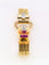 Montre UTI - Montre secrète tubogas en or jaune 18 carats, diamants et rubis calibrés 58 Facettes 1153.5
