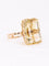 Bague 55.5 Bague cocktail citrine en or jaune 18 carats 58 Facettes 1CA0000063/1