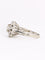 Bague 51.5 Bague marguerite en or blanc 18 carats et diamants 1,10 ct 58 Facettes 1CA0000065/1