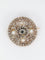 Broche Broche ronde en or 18k avec diamants taille rose et perles fines 58 Facettes 274