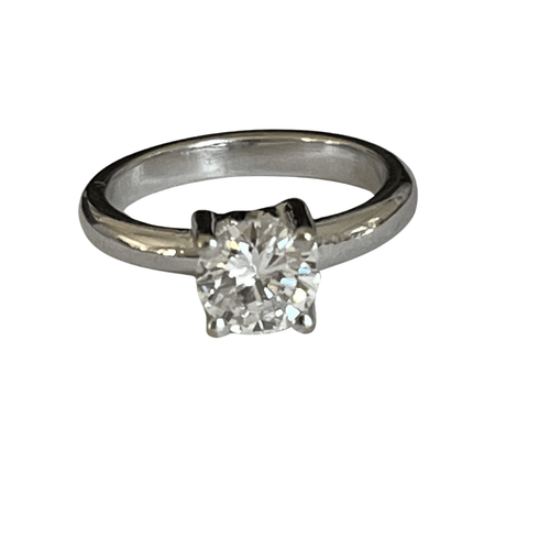 Bague 52 Bague solitaire diamant 1,15 ct 58 Facettes 4600
