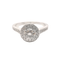 Bague Bague solitaire or diamants 58 Facettes