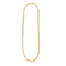 Collier Chaine Grains de café bicolore en or 18K 58 Facettes