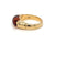 Bague 53 Bulgari Celtaura - Bague vintage en or jaune 18k et citrine 58 Facettes