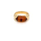 Bague 53 Bulgari Celtaura - Bague vintage en or jaune 18k et citrine 58 Facettes