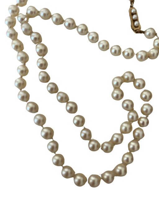 Collier Collier Choker Perles Fermoir Or Jaune 58 Facettes 5482