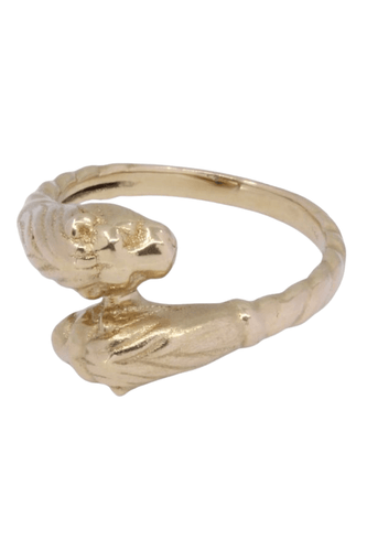 Bague 52 Bague têtes de lions 58 Facettes 084531