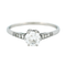 Bague 55 Diamond Sapphire Platinum Solitaire 58 Facettes 373E6EC83FDC495992EAD2778E11E290