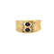 Bague Bague 2 saphirs diamants 58 Facettes LP35