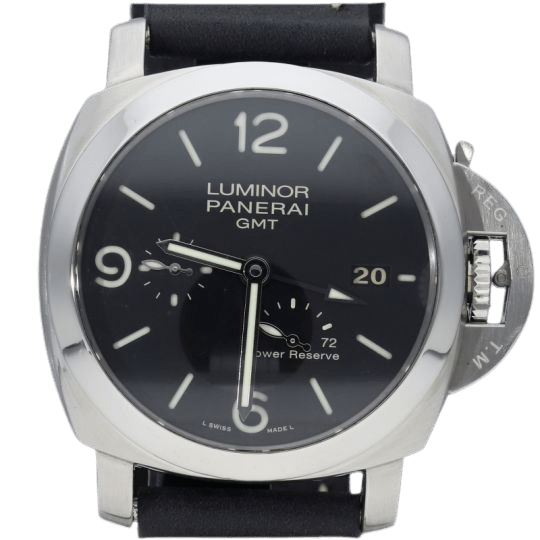 Montre Panerai Montre Luminor 1950 Gmt Réserve De Marche 3 Jours 58 Facettes MT40790