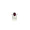 Bague 52 Bague en or blanc 750 avec rubis 1,03 ct et diamants 0,30 ct 58 Facettes Z1351556