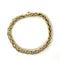 Bracelet Bracelet maille palmier massif en or jaune 750 58 Facettes Z1351580