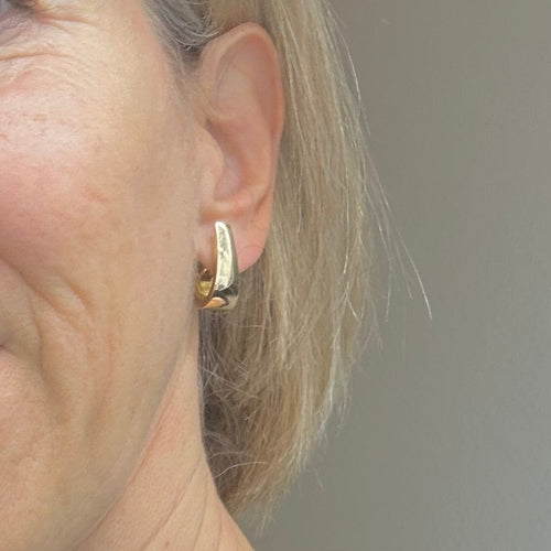 18k黄金耳环 58 Facettes Z1351654