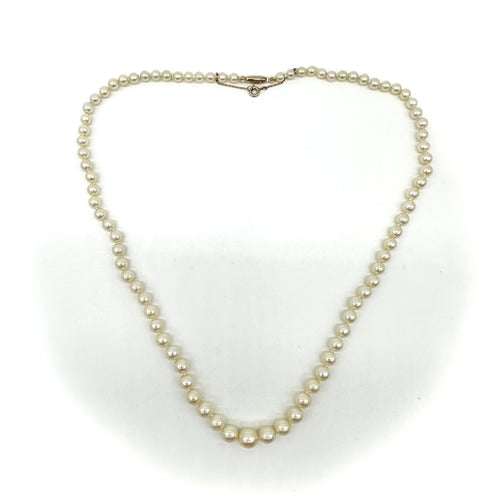 Colier Colier din aur galben 750 și perle de cultură 58 Facettes Z1351656