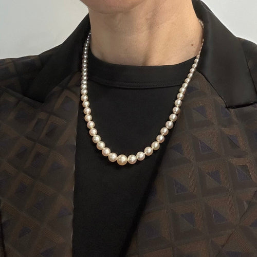 Colier Colier din aur galben 750 și perle de cultură 58 Facettes Z1351656