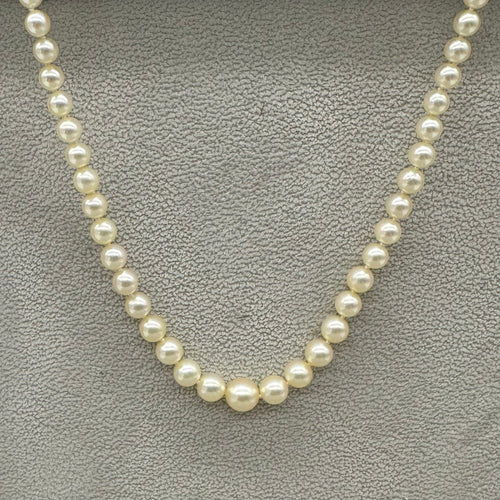 Colier Colier din aur galben 750 și perle de cultură 58 Facettes Z1351656