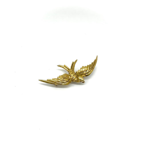 Brooch Swallow brooch in 18k yellow gold 750/1000 58 Facettes Z1351780
