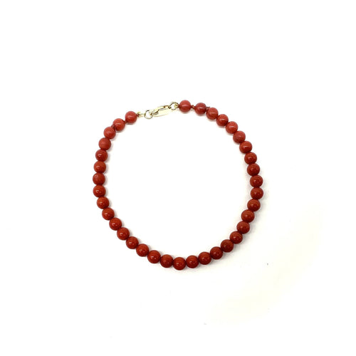 Rannekoru Korallirannekoru, jossa 750 keltakultainen lukko 58 Facettes Z1351791