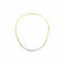 Necklace Articulated rigid bicolor necklace in 18k yellow and white gold and diamonds 58 Facettes Z15B51552