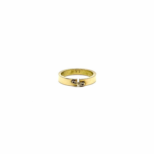 Bague 56 Chaumet - Bague en or jaune 750 et diamants 58 Facettes Z15B51593