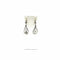 Boucles d'oreilles Boucles d'oreilles dormeuses en or bicolore 750 et diamants 58 Facettes Z15B51790