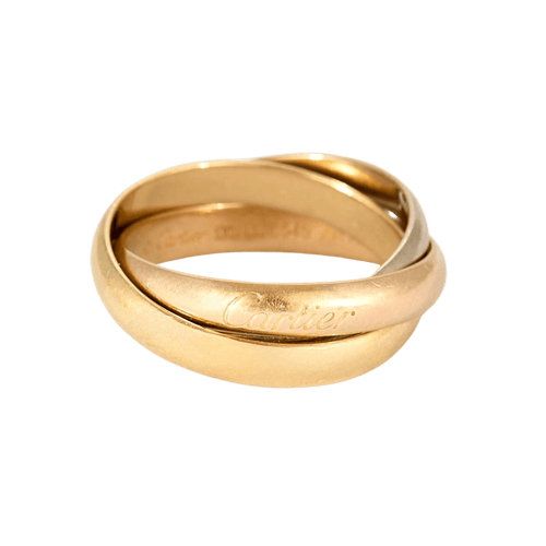 Bague 53 CARTIER - Bague Trinity trois  ors 58 Facettes DV7721-1-53-2