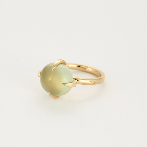 Bague 53 Pomellato - Veleno - Bague en or et prasiolite 58 Facettes DDV19401-2