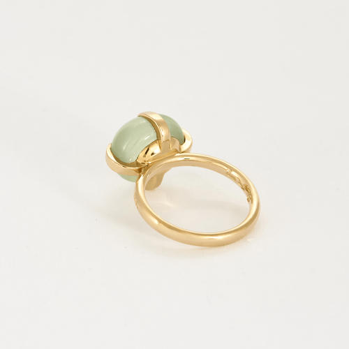 Bague 53 Pomellato - Veleno - Bague en or et prasiolite 58 Facettes DDV19401-2