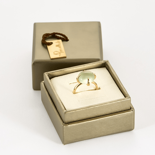 Bague 53 Pomellato - Veleno - Bague en or et prasiolite 58 Facettes DDV19401-2