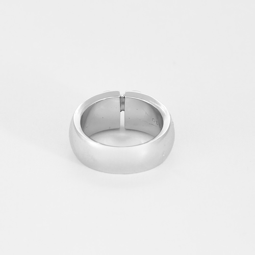 Bague 56 Chaumet - Liens -  Bague  en or blanc et diamants 58 Facettes DDV19002-1