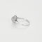 Bague 55 Bague marguerite en or blanc et diamants 58 Facettes DV12671-1