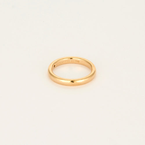 Tiffany & Co.  Elsa Peretti - Alliance en or rose et diamants