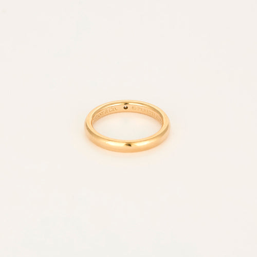 Tiffany & Co.  Elsa Peretti - Alliance en or rose et diamants