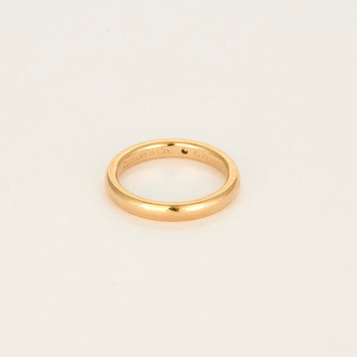 Bague 49 Tiffany & Co.  Elsa Peretti - Alliance en or rose et diamants 58 Facettes DDV19586-2