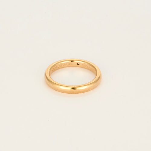 Tiffany & Co.  Elsa Peretti - Alliance en or rose et diamants