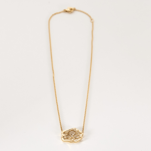 Collier PIAGET - ROSE - Collier en or rose et diamants 58 Facettes DV19450-1