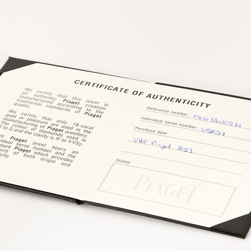 Collier PIAGET - ROSE - Collier en or rose et diamants 58 Facettes DV19450-1