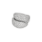 Bague 52 Bague moderniste en or gris et diamants 58 Facettes DV19002-2