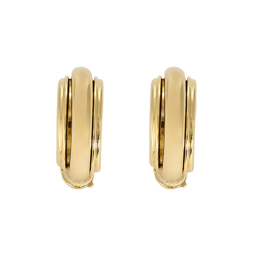 Boucles d'oreilles Piaget - Possession - Boucles d'oreilles en or jaune. 58 Facettes DDV15052-2