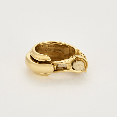 Boucles d'oreilles Piaget - Possession - Boucles d'oreilles en or jaune. 58 Facettes DDV15052-2