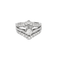 50.5 Bague duo en or gris, platine et diamants 58 Facettes DV9424-5-505