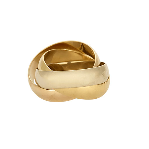 56 CARTIER - Trinity - Extra large - Bague trois anneaux en or de trois couleurs 58 Facettes DV0379-27-56-3